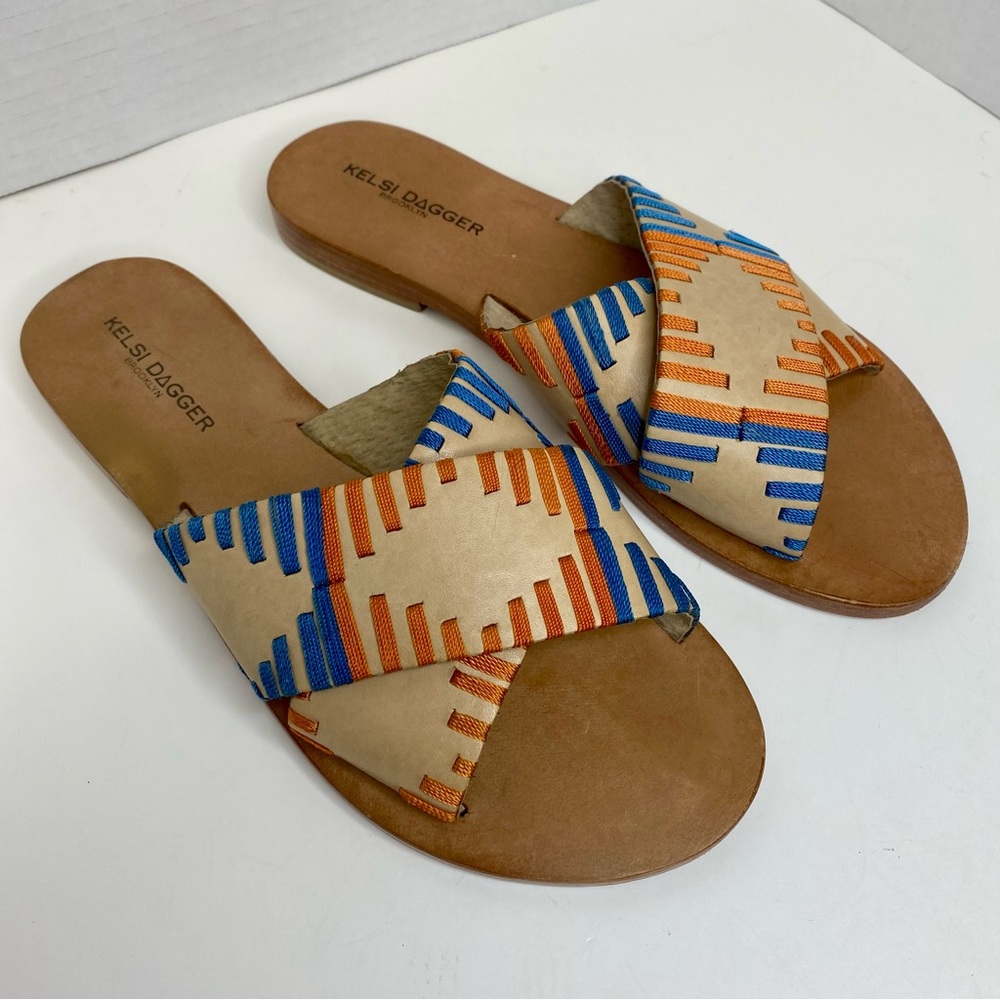 Kelsie Dagger slide sandals